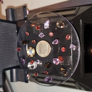 💝Genuine Cut Garnet, Amethyst & Smokey Quartz lot 7